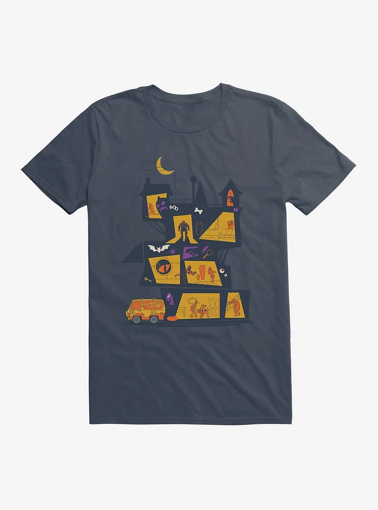 Scooby-Doo Spooky Mansion T-Shirt