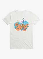 Scooby-Doo Hippie Flower Bed T-Shirt