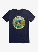 Scooby-Doo Crystal Cove Postcard Badge T-Shirt
