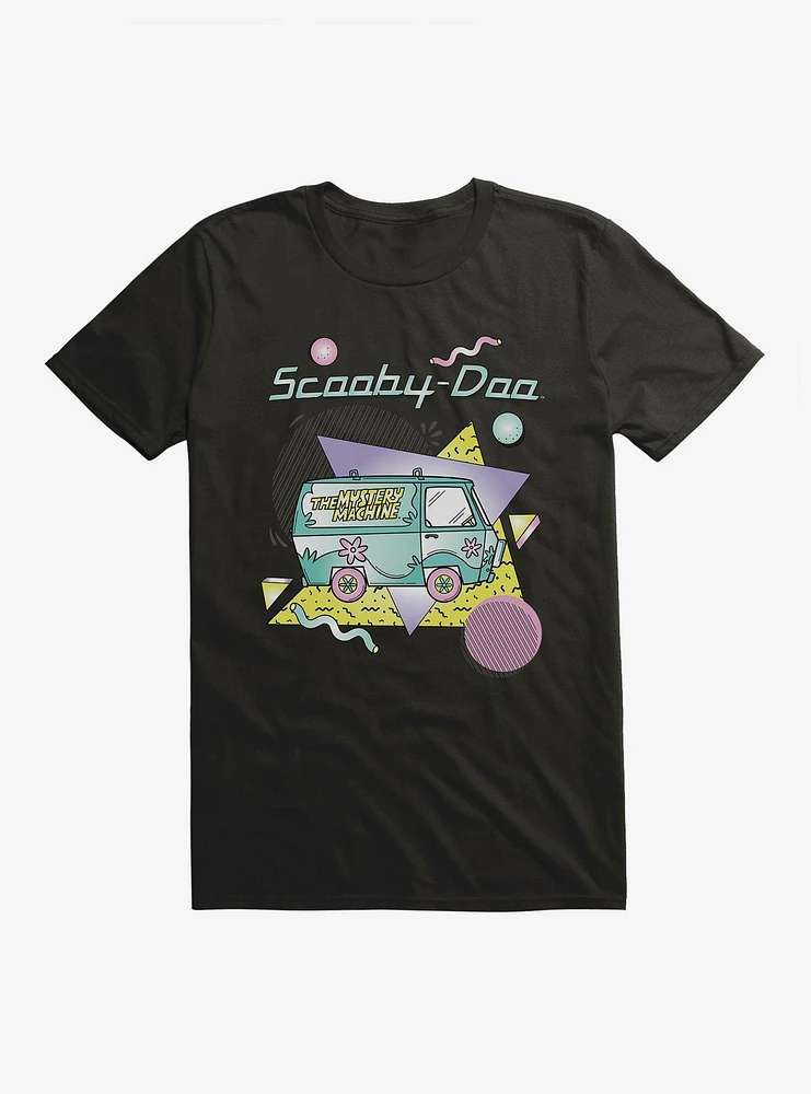 Scooby-Doo Retro Art The Mystery Machine T-Shirt