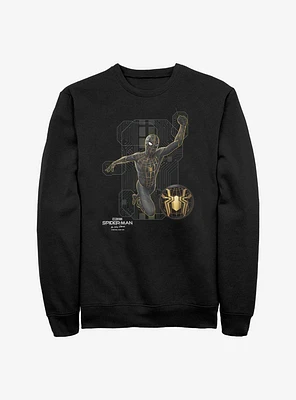 Marvel Spider-Man: No Way Home Black Tech Suit Sweatshirt