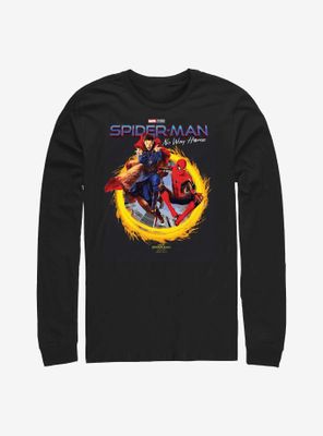 Marvel Spider-Man: No Way Home Dr. Strange Long-Sleeve T-Shirt
