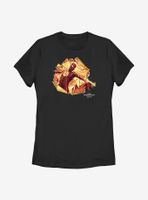 Marvel Spider-Man: No Way Home Gold Web Shot Womens T-Shirt