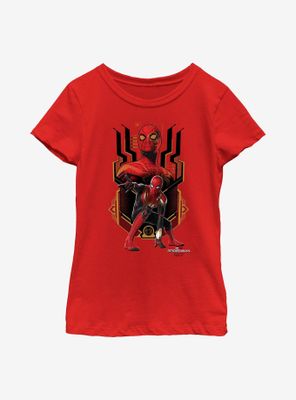 Marvel Spider-Man: No Way Home Integrated Suit Youth Girls T-Shirt