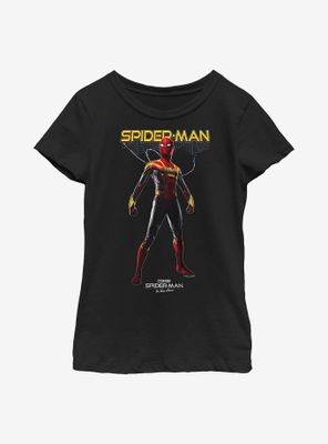 Marvel Spider-Man: No Way Home Spiderweb Hero Youth Girls T-Shirt