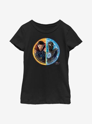 Marvel Spider-Man: No Way Home Spidey Strange Circle Youth Girls T-Shirt