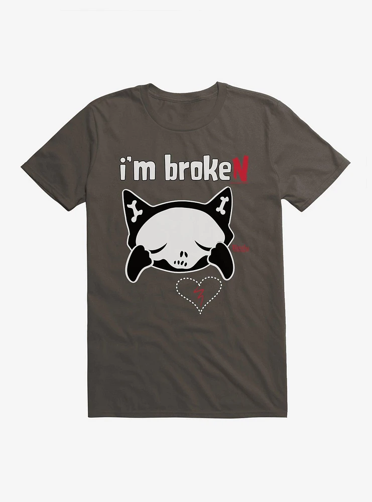 Emily The Strange Broken-Hearted T-Shirt