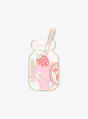 Loungefly Sanrio Chococat Strawberry Milk Jug Enamel Pin - BoxLunch Exclusive