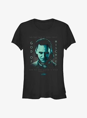 Marvel Loki No One Is Ever Truly Girls T-Shirt