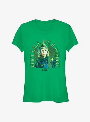 Marvel Loki Time For Sylvie Girls T-Shirt