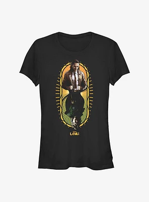 Marvel Loki Time Switch Girls T-Shirt