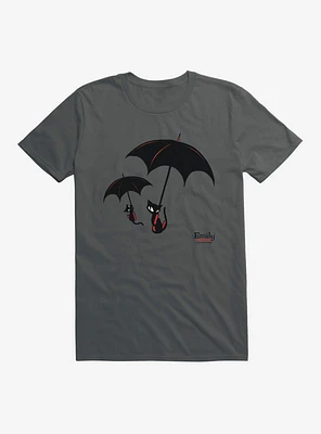 Emily The Strange Umbrella Cats T-Shirt