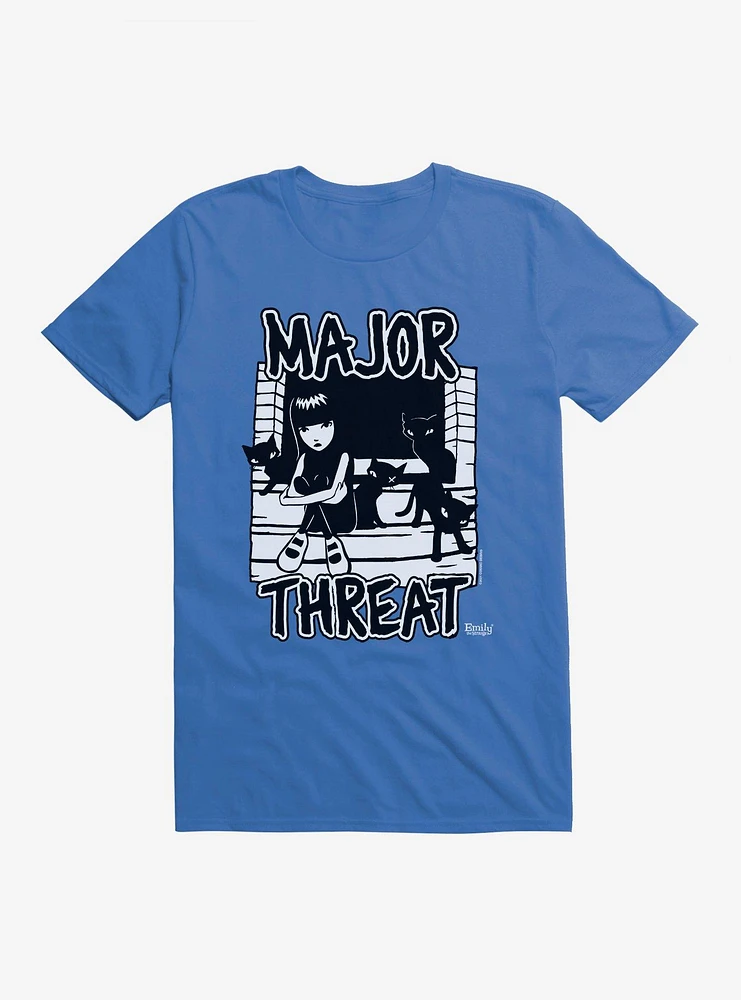 Emily The Strange Major Threat T-Shirt