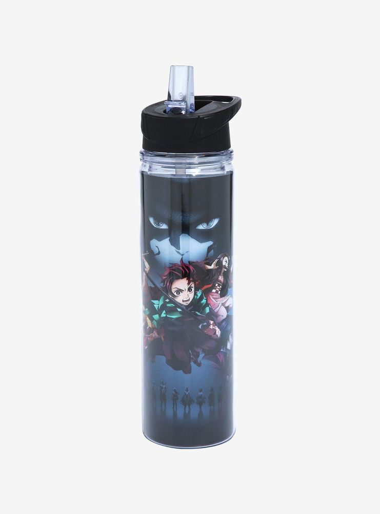 Demon Slayer: Kimetsu no Yaiba Group Character Poster Water Bottle