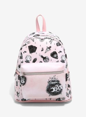 Pink Witch Mini Backpack By Lolle