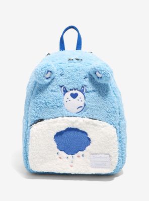 Loungefly Care Bears Grumpy Bear Plush Mini Backpack