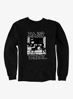 Emily The Strange Major Threat Sweatshirt