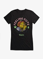 Shrek Fiona Feeling Cute Girls T-Shirt