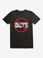 iCreate No Boys Sign T-Shirt