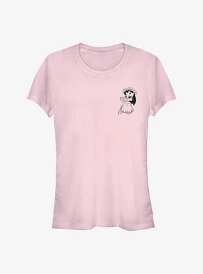 Disney Lilo & Stitch Vintage Lined Girls T-Shirt