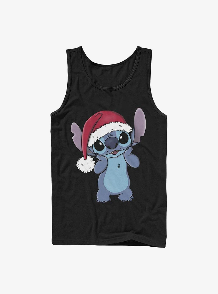 Disney Lilo & Stitch Wearing Santa Hat Tank