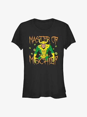 Marvel Loki Mischief Glow Girls T-Shirt