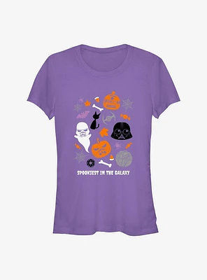 Star Wars Spookiest The Galaxy Girls T-Shirt