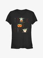 Star Wars The Mandalorian Trick Child Treat Girls T-Shirt