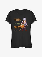 Star Wars The Mandalorian Trick Way Girls T-Shirt