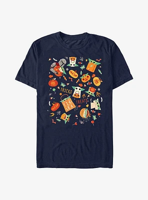 Star Wars The Mandalorian Child Candy Hunter T-Shirt