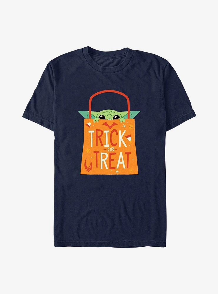 Star Wars The Mandalorian Child Trick Or Treat T-Shirt