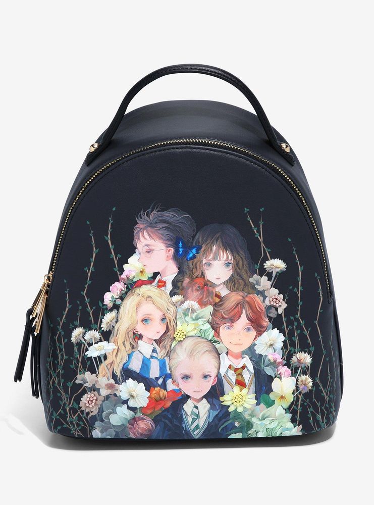 Harry Potter Characters Botanical Group Portrait Mini Backpack - BoxLunch Exclusive
