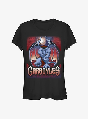 Disney Gargoyles Skyscrapers Girls T-Shirt
