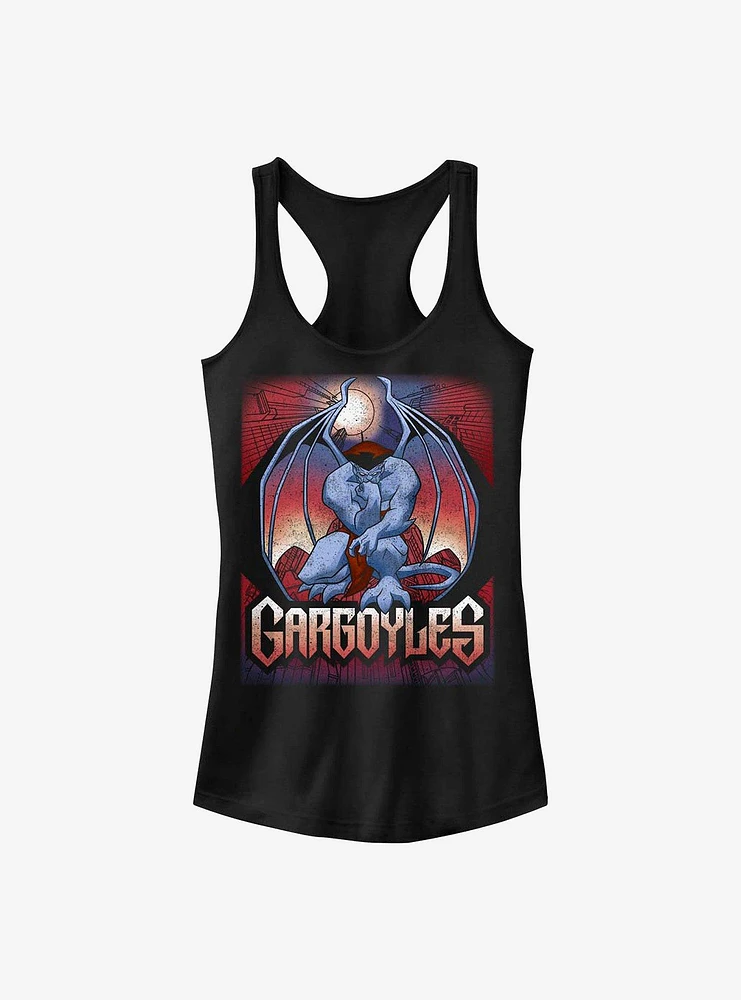 Disney Gargoyles Skyscrapers Girls Tank