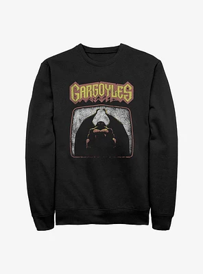 Disney Gargoyles On Stone Wings Crew Sweatshirt