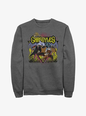 Disney Gargoyles Retro Rock Crew Sweatshirt