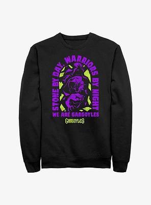 Disney Gargoyles Stone By Day Crew Sweatshirt