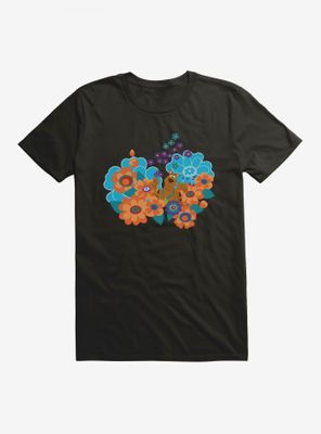 Scooby-Doo Hippie Flower Bed T-Shirt