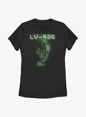 Alien 426 Xenomorph Scan Womens T-Shirt