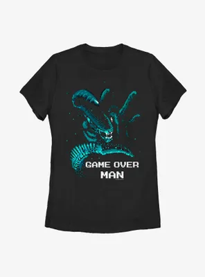 Alien Pixel Womens T-Shirt
