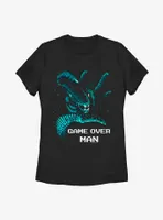 Alien Pixel Womens T-Shirt