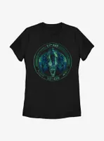 Alien Aliens Around Me Womens T-Shirt