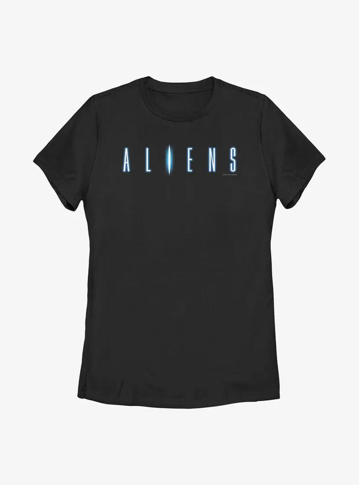 Alien Aliens Logo Womens T-Shirt
