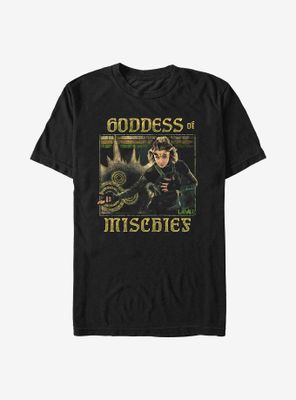 Marvel Loki Mischievious Goddess T-Shirt