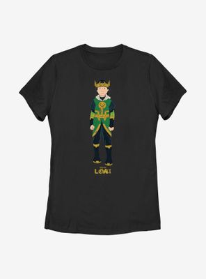 Marvel Loki Child Hero Womens T-Shirt