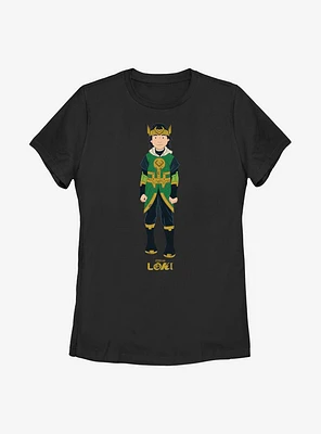 Marvel Loki Child Hero Womens T-Shirt