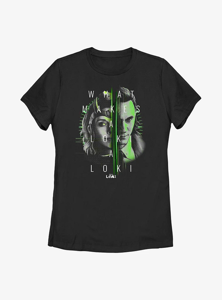 Marvel Loki Sylvie Portrait Womens T-Shirt