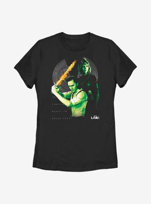 Marvel Loki Time Heroes Womens T-Shirt