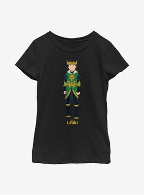 Marvel Loki Child Hero Youth Girls T-Shirt