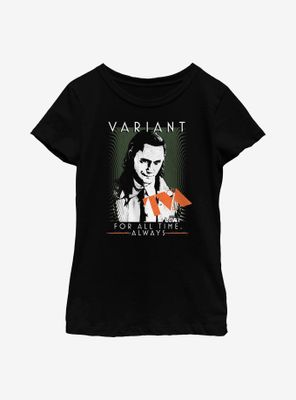 Marvel Loki God Please Youth Girls T-Shirt